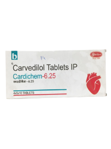 Cardichem 6.25mg Tablet